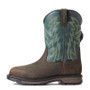 ARIAT Ariat Men's Bruin Brown WorkHog XT BOA Waterproof Carbon Toe Work Boot 