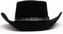 STETSON HATS Stetson Revenger Black Gambler Western Cowboy Hat 