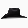 RESISTOL HATS Resistol Unisex Black 3X Pay Window Wool Cowboy Hat 