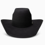 RESISTOL HATS Resistol Unisex Black 3X Pay Window Wool Cowboy Hat 