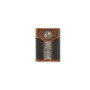 M & F Ariat Southwest Woven Leather Western Trifold Wallet  