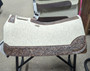5 STAR EQUINE 5 Star Equine All Around Custom Tooled Leather Saddle Pad 7/8" Natural 
