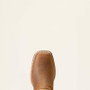 ARIAT Ariat Kid's Distressed Tan Hybrid Rancher Western Square Toe Leather Boot 