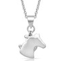 MONTANA SILVERSMITH Montana Silversmiths Women's Horsing Around Charm Necklace  MONTANA SILVERSMITH Montana Silversmiths Women's Horsing Around Charm Necklace