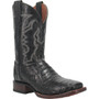 DAN POST Dan Post Men's Black Kingsly Caiman Leather Boot 