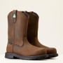 ARIAT Ariat Men's Oily Distressed Brown RigTEK Waterproof Composite Toe Leather Work Boot 