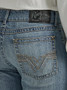 WRANGLER Wrangler Men's Roundabout Rock 47 Slim Fit Bootcut Cotton Jean 
