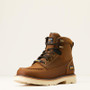 ARIAT Ariat Men's Distressed Brown Rebar Lift Waterproof Work Boot 