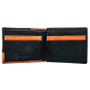 HOOEY Hooey Men's Brown "Hands Up Basket Weave" Bi-Fold Leather Wallet 