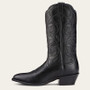 ARIAT Ariat Women's Black Deertan Heritage R Toe Western Leather Boot 