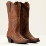 ARIAT Ariat Women's Rafter Tan Round Up Collins Western Leather Boot  ARIAT Ariat Women's Rafter Tan Round Up Collins Western Leather Boot