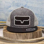KIMES RANCH Kimes Ranch Grey Heather Banner Ventilated Hat  KIMES RANCH Kimes Ranch Grey Heather Banner Ventilated Hat