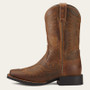 ARIAT Ariat Boy's Distressed Brown Honor Western Square Toe Boot 
