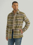 WRANGLER Wrangler Men's Birch Quilted Lining Flannel Shirt Jacket 