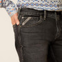 ARIAT Ariat Men's Ebony Black M7 Slim Onyx Straight Leg Jean  ARIAT Ariat Men's Ebony Black M7 Slim Onyx Straight Leg Jean