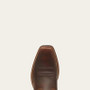ARIAT Ariat Women's Powder Brown Round Up Square Toe Western Boot 