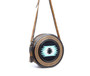 MYRA BAGS Myra Women's Black Empress Eye Round Bag 