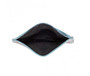 MYRA BAGS Myra Blue & Brown Delilah Creek Hand-Tooled Credit Card Holder 