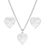 MONTANA SILVERSMITH Montana Silversmiths Women's Silver Pure Heart Jewelry Set 
