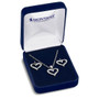 MONTANA SILVERSMITH Montana Silversmiths Women's Silver Divine Affection Jewelry Set 