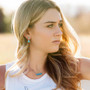 MONTANA SILVERSMITH Montana Silversmiths Women's Silver Blue Sands Turquoise Necklace 