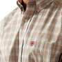 ARIAT Ariat Men's Grey Plaid Pro Series Classic Fit Shirt  ARIAT Ariat Men's Grey Plaid Pro Series Classic Fit Shirt