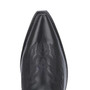 DAN POST Laredo Men's Hawk Black Leather Snip Toe Cowboy Boots 