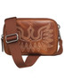 M & F Ariat M&F Western Women's Brown Casanova Boot Stitch Belt Bag 