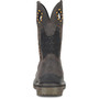 DOUBLE H BOOT COMPANY Double H Men's Dark Brown Phantom Rider Western Work Boot 