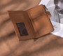 MONTANA WEST Wrangler Montana West Women's Brown Floral Tooled Card Holder Bi-Fold Wallet 