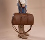 MONTANA WEST Wrangler Montana West Women's Brown Whipstitch Collection Duffle Bag 