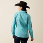 ARIAT Ariat Women's Aqua Sea Kirby Stretch Shirt 