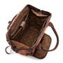 MONTANA WEST Montana West Wrangler Dark Brown Vintage Retro Cowboy Cool Print Backpack 