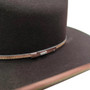 STETSON/RESISTOL/CHARLIE 1 HORSE Stetson Chocolate Bound Edge Foothills 3X Felt Cowboy Hat 