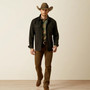 ARIAT Ariat Men's Black Cattleman Button Up Shirt Jacket 