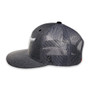 ROPESMART Ropesmart Men's Gray Classic Trucker Snapback With Silver Steer Cap 