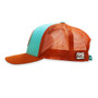 ROPESMART Ropesmart Ocean Blue Leather Circle Patch Cap 