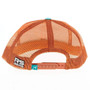 ROPESMART Ropesmart Ocean Blue Leather Circle Patch Cap 