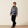 ARIAT Ariat Boy's Dark Denim Southwest Basis Sweatshirt 