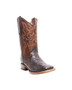 TANNER MARK Tanner Mark Kid's Chocolate Brown Archer Hand Tool Print Boot  TANNER MARK Tanner Mark Kid's Chocolate Brown Archer Hand Tool Print Boot