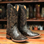 TANNER MARK Tanner Mark Kid's Chocolate Brown Archer Hand Tool Print Boot  TANNER MARK Tanner Mark Kid's Chocolate Brown Archer Hand Tool Print Boot
