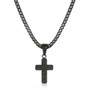 Montana Silversmiths Men's Strong Horizons Cross Necklace