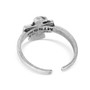 Montana Silversmiths Women's Silver & Turquoise Spirit Of The Sky Ring