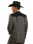 CIRCLE S Circle S Men's Heather Charcoal Boise Arrow Western Sports Tall Jacket 
