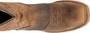 DOUBLE H BOOTS Double H Men's Brown Dwight Roper I.C.E. Steel Toe Western Work Boot 