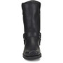 DOUBLE H BOOTS Double H Men's Black Long Horn Motorcycle Non-Safety Toe Harness Leather Boot 