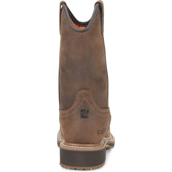 NEW CAROLINA men\'s rockdale roper soft toe boot in brown Double H Rockdale Men main image 4