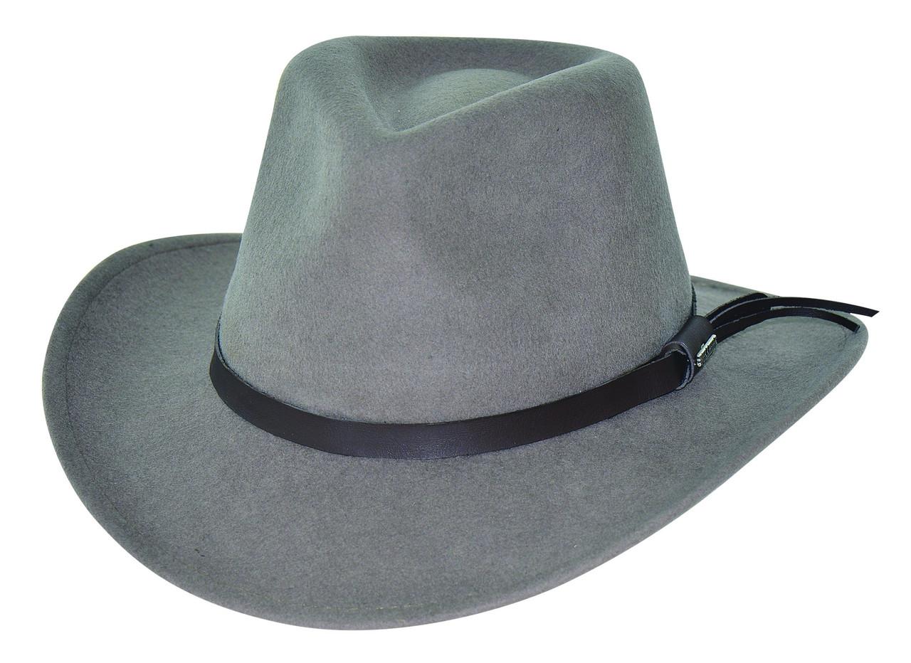 ウエスタン ハット Voyager bullhide Bullhide Gray Voyager Wool Felt Hat | JW Stores