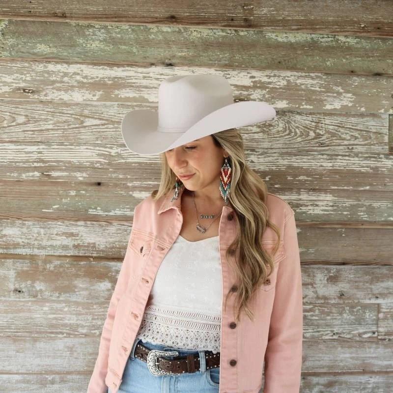 Bailey Unisex 4X Lightning Fur Felt Cowboy Hat | JW Stores display picture 3