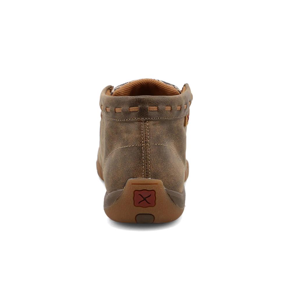 mocha　0527 Twisted X Women's Bomber Chukka Driving Moc Shoe | JW Stores